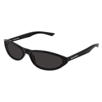 Sonnenbrille  Balenciaga BB0007S014-BLACK-BLACK-GREY59